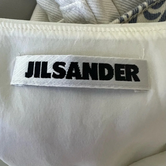 Jill Sander White Ruffle Midi Skirt - Picture 9 of 13